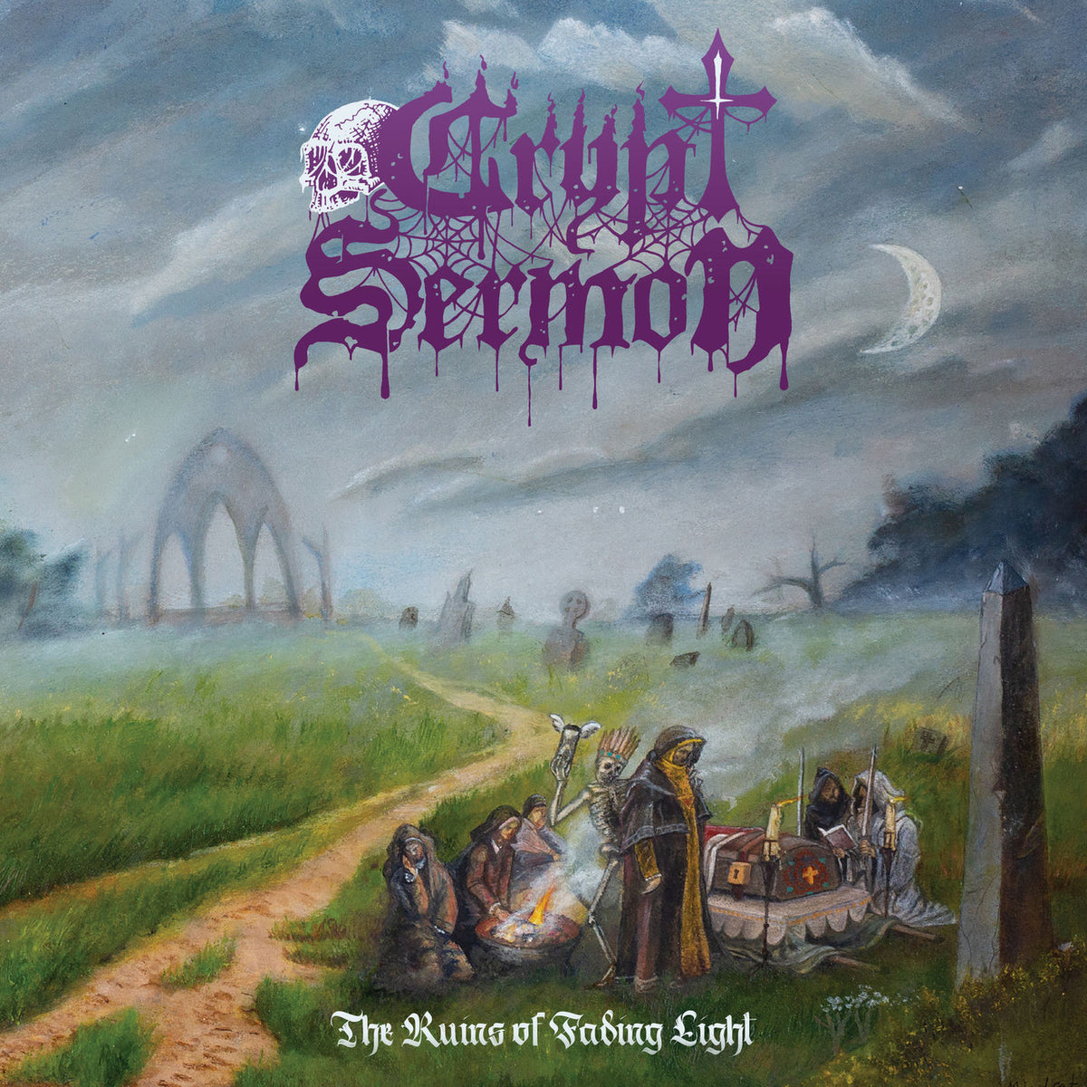 Crypt Sermon – The Ruins of Fading Light vinyl record cover