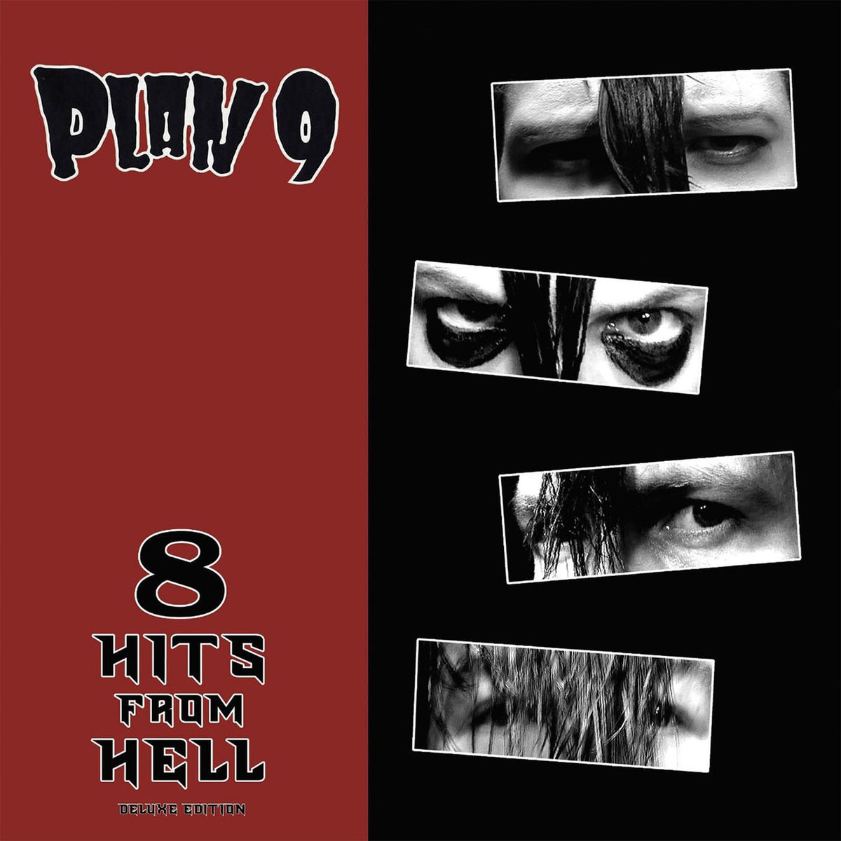 Plan 9 – 8 Hits From Hell (Deluxe Edition) vinyl cover