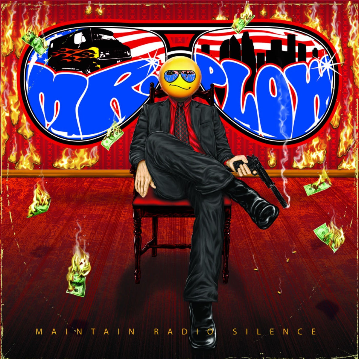 Mr. Plow – Maintain Radio Silence vinyl record cover