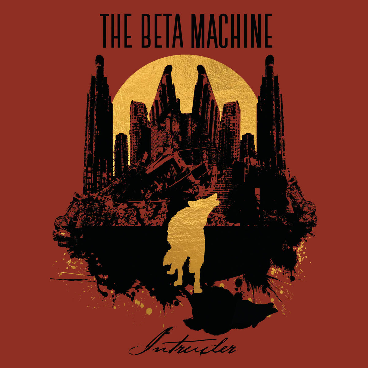 Beta Machine – Intruder vinyl record cover