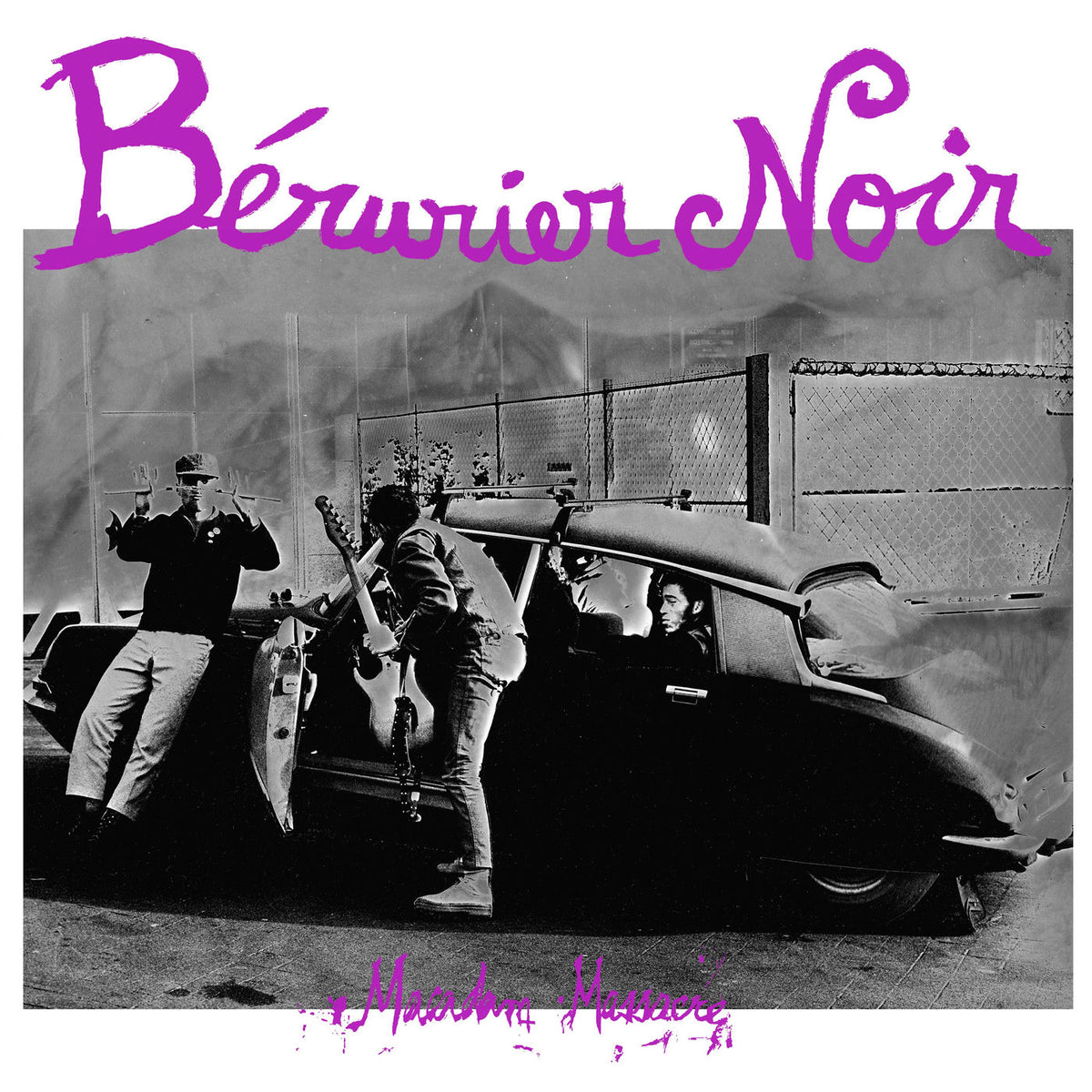 Berurier Noir – Macadam Massacre vinyl record cover