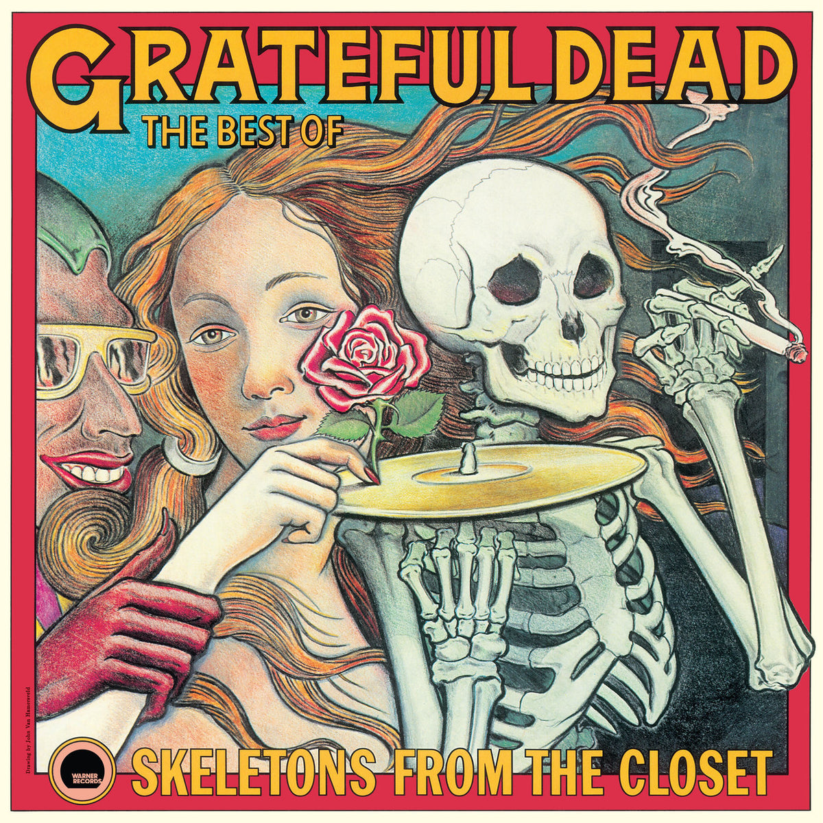 Grateful Dead – Skeletons From The Closet: The Best Of Grateful Dead (YELLOW VINYL) (INDIES) vinyl record cover