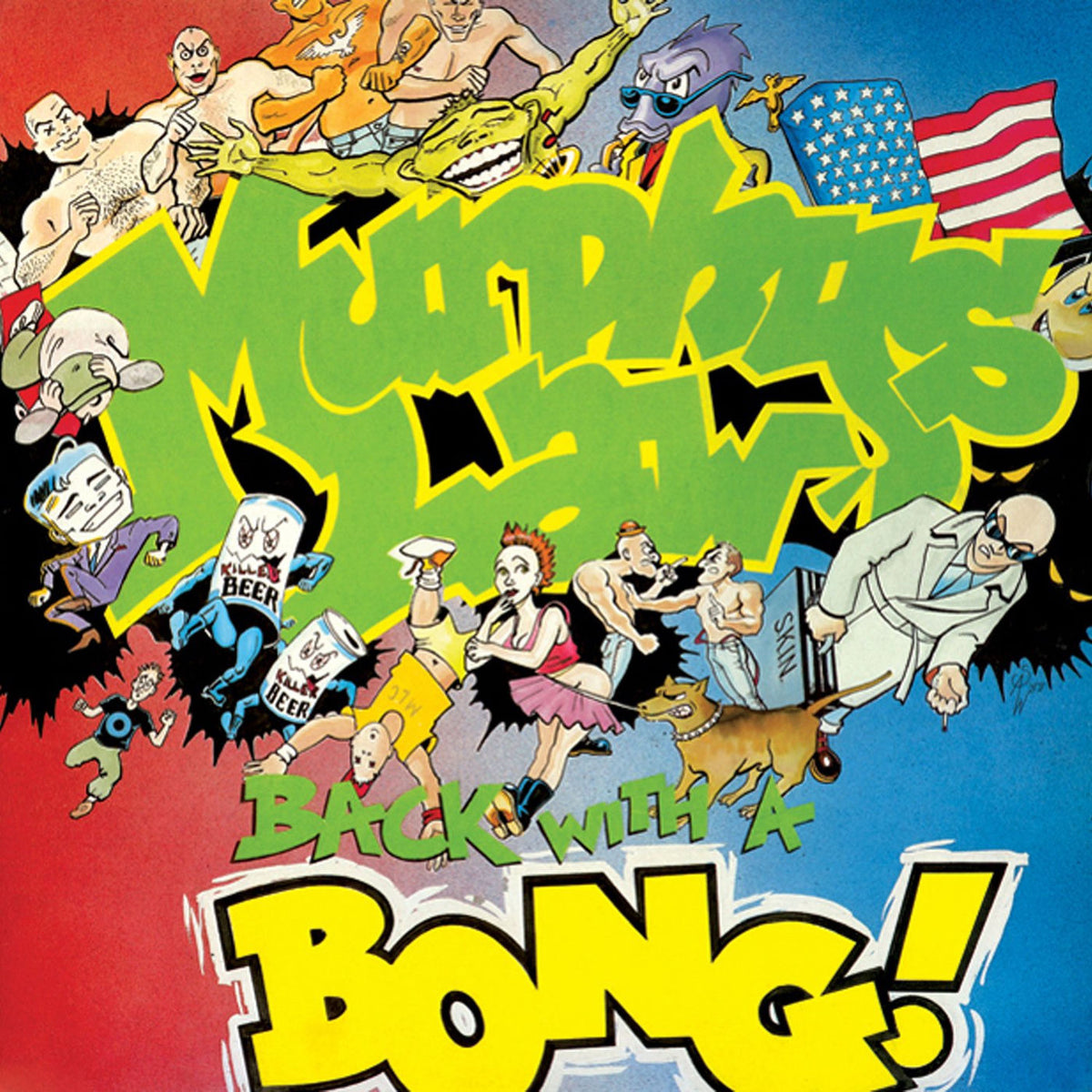 Murphy'S Law – Back With A Bong! (RE-MASTERED LIMITED COLORED) vinyl record cover