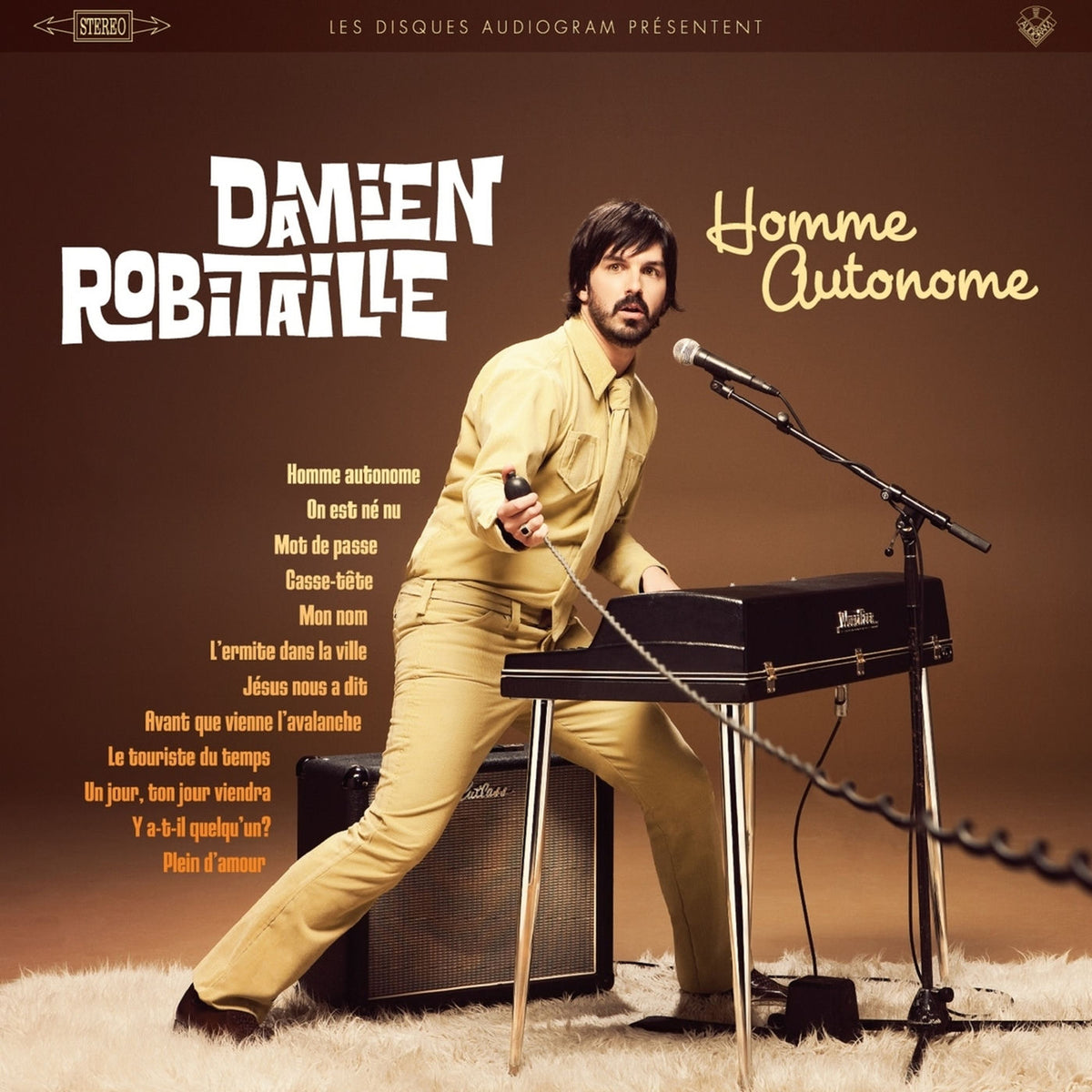 Damien Robitaille – Homme Autonome vinyl record cover