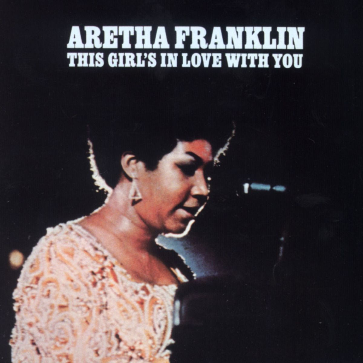 Aretha Franklin – This Girl's in Love With You vinyl record cover