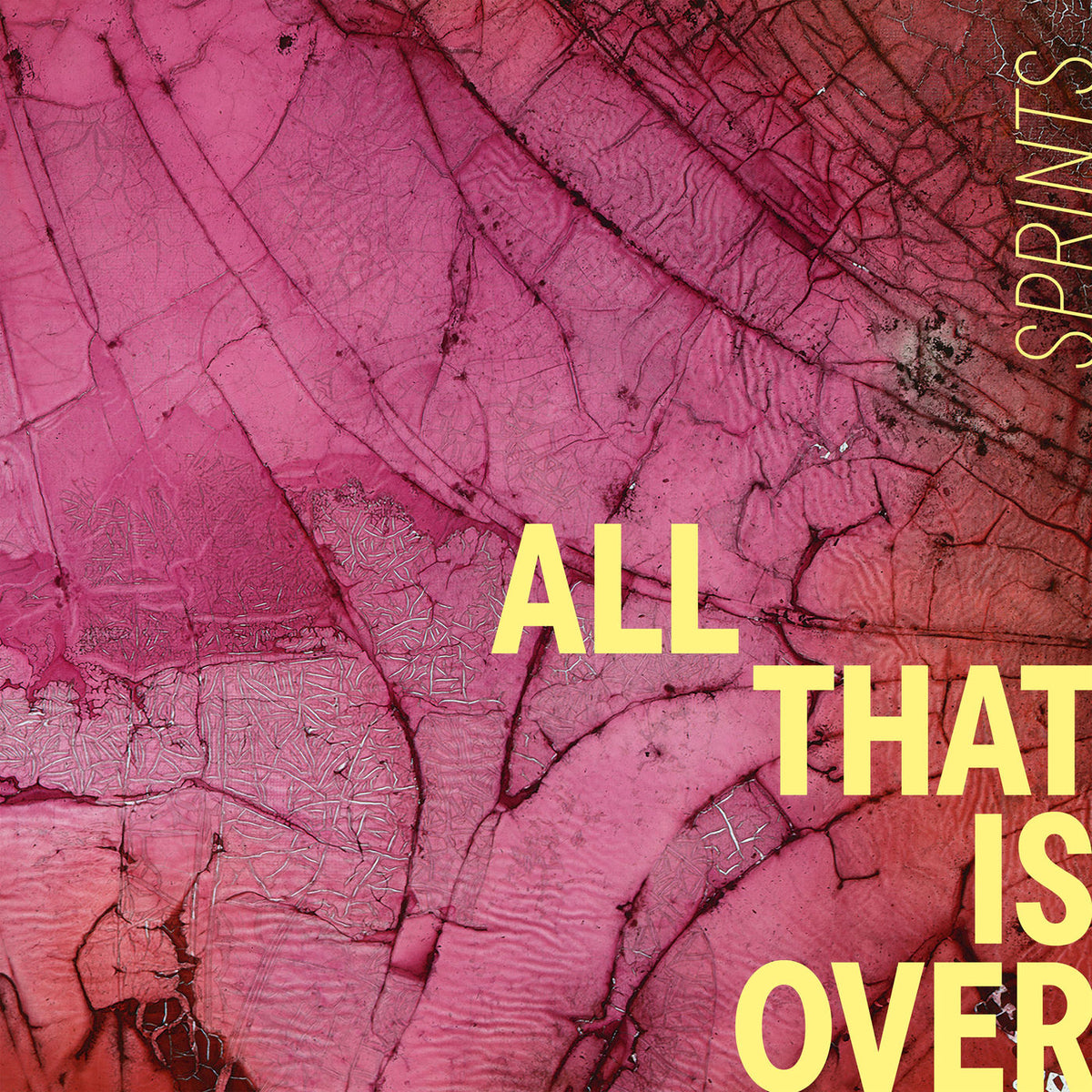Sprints – All That Is Over vinyl record cover