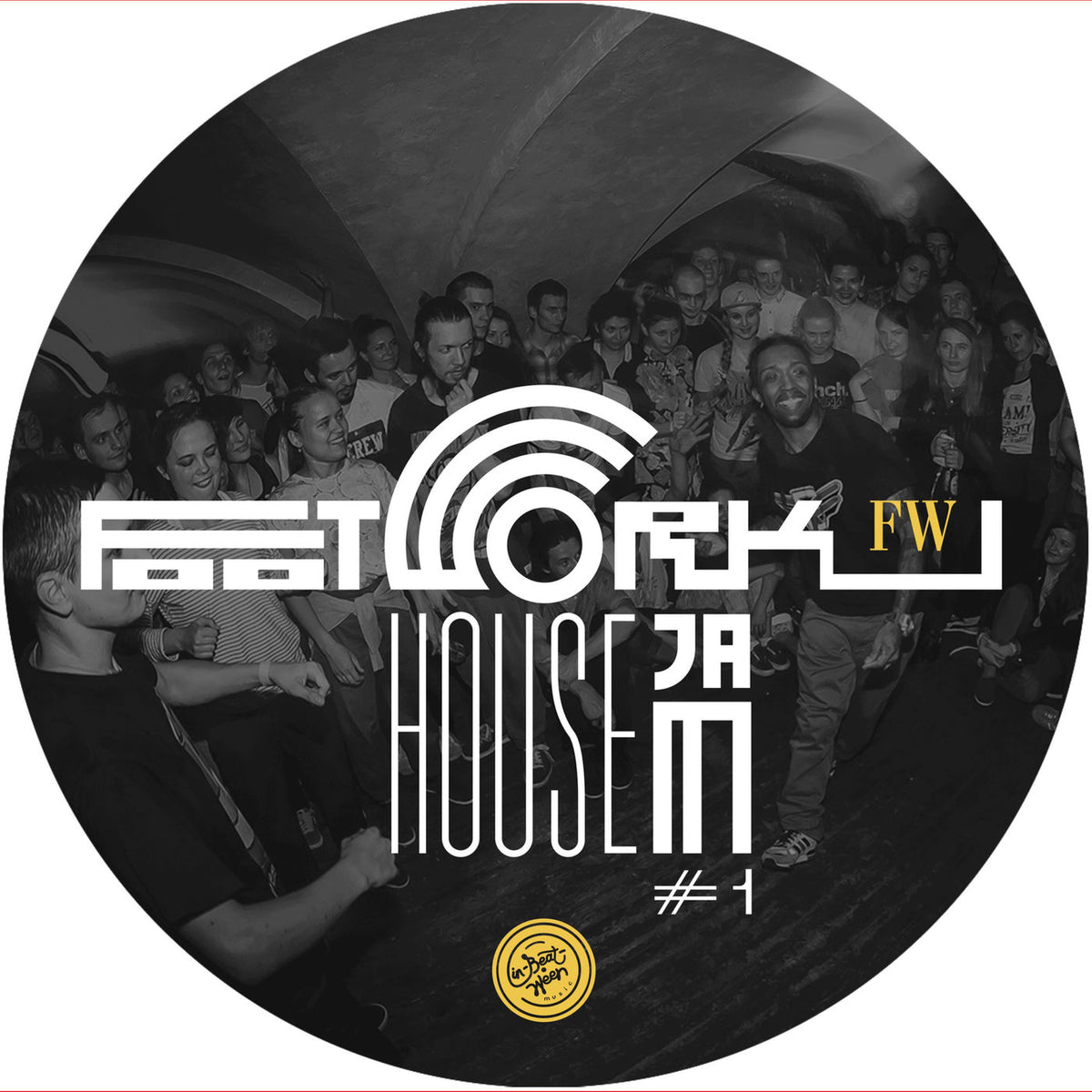 Various Artists – Footwork House Jam #1 vinyl record cover