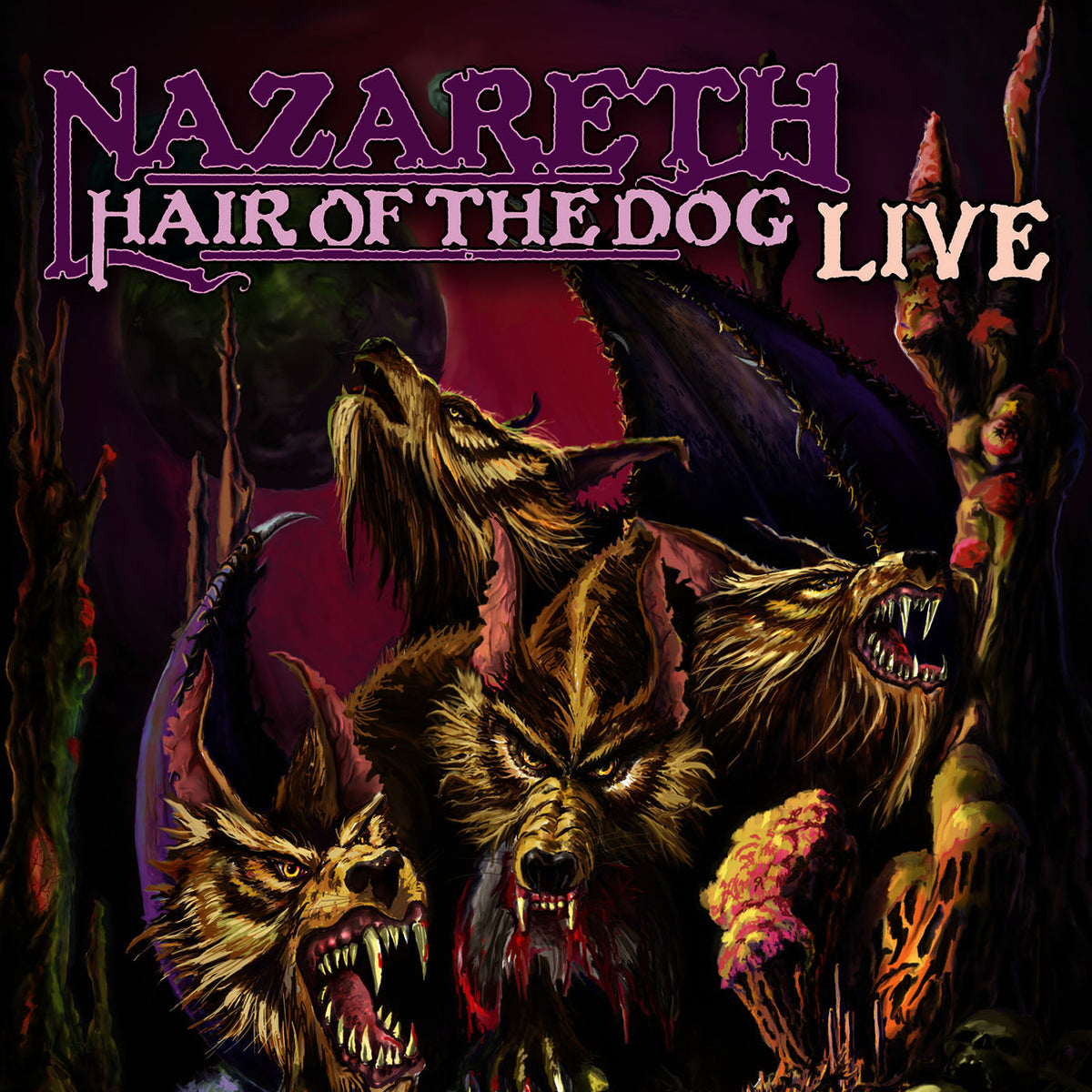 Nazareth – Hair of the Dog vinyl record cover