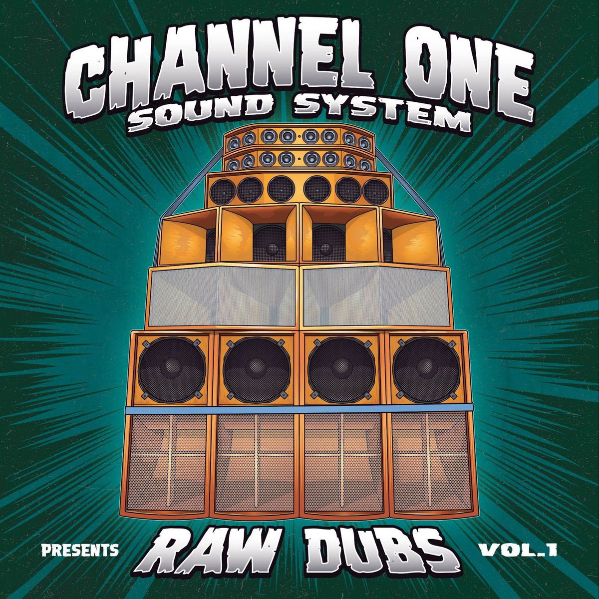 Channel one – Raw Dubs, Vol. 1 vinyl cover