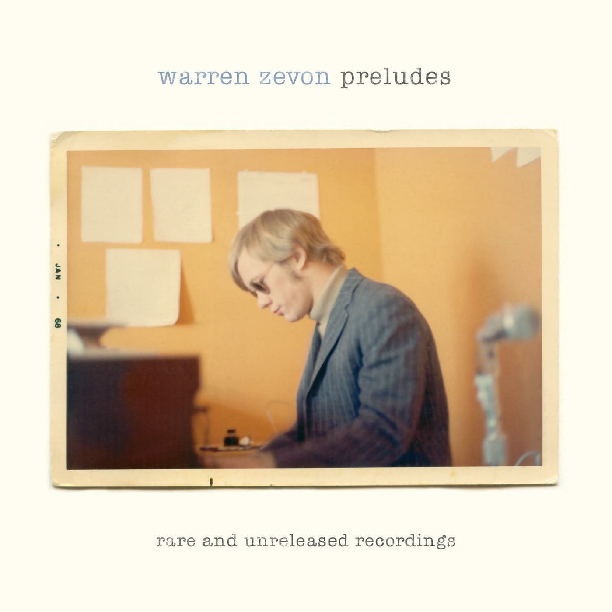Warren Zevon – Preludes (Deluxe Edition) vinyl cover