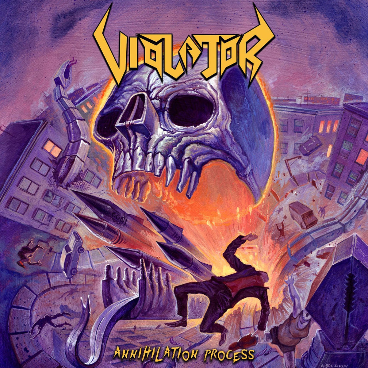 Violator – Annihilation Process (Coloured Vinyl) vinyl record cover