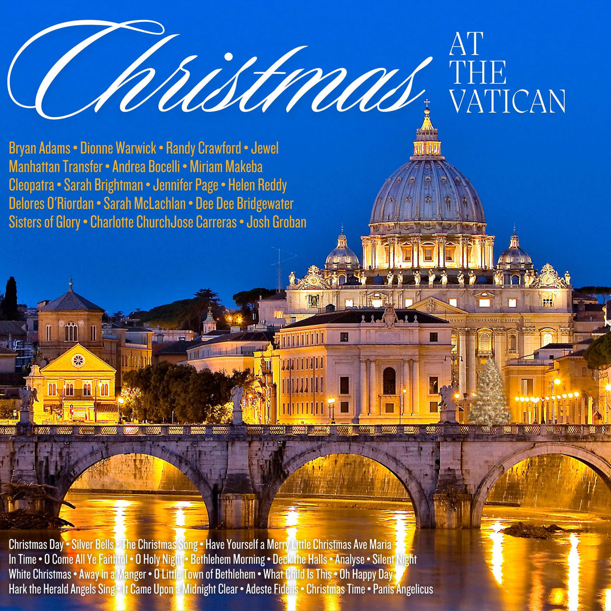 Various Artists – Christmas at the Vatican vinyl record cover