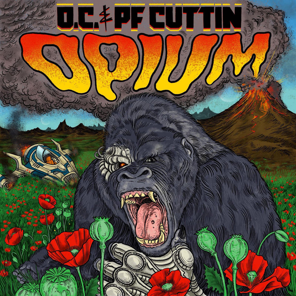 Oc / Pf Cuttin – Opium — album cover
