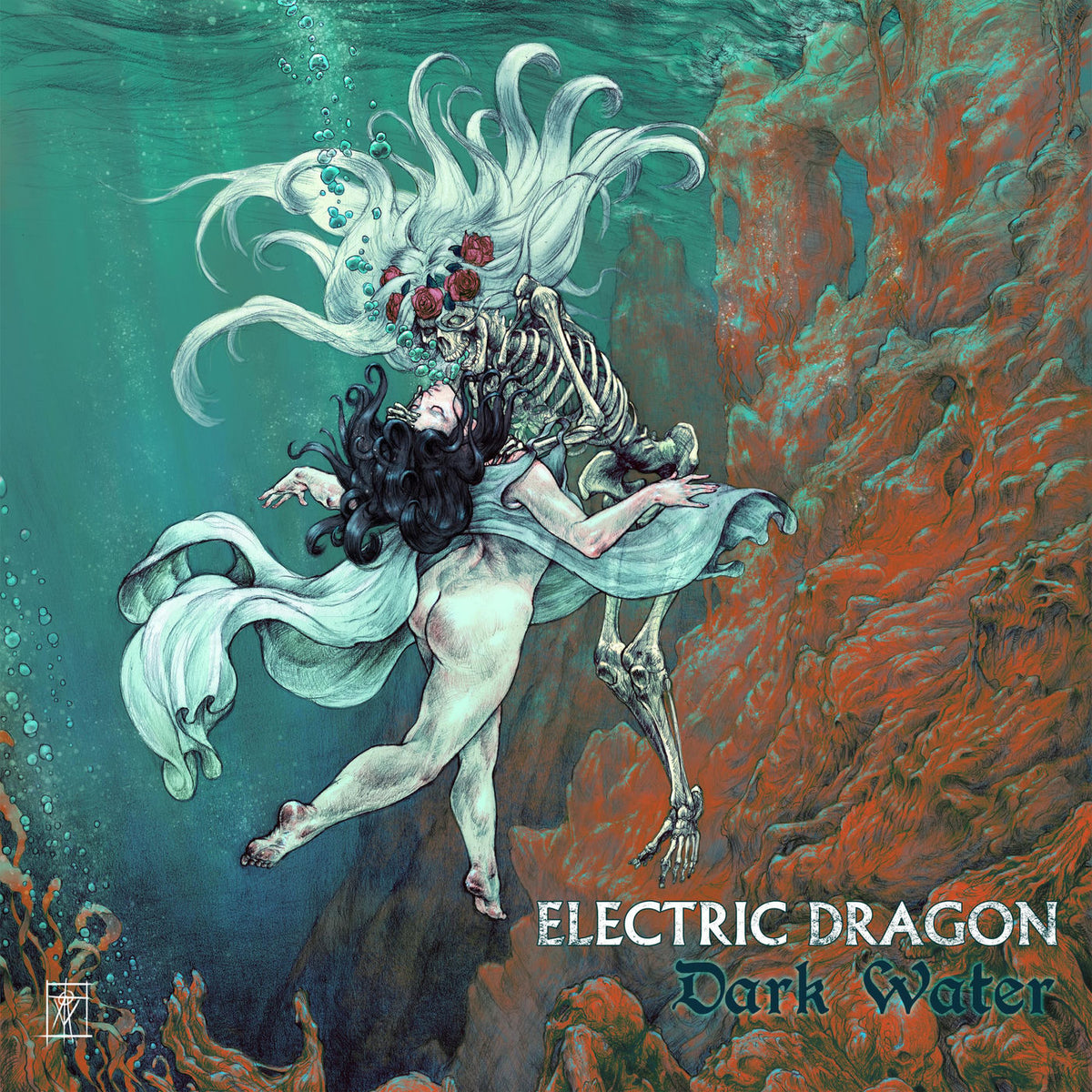 Electric Dragon – Dark Water vinyl record cover