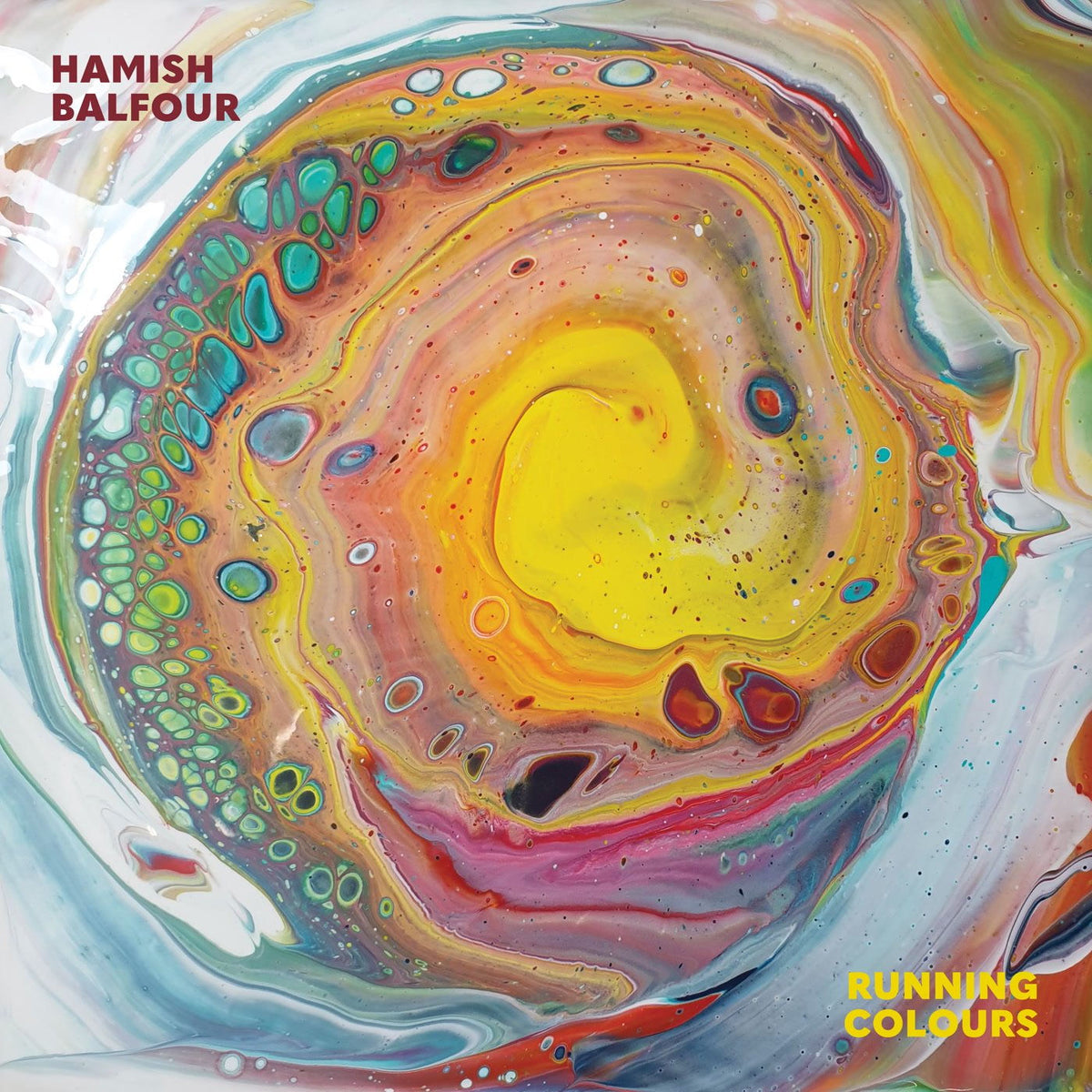 Hamish Balfour – Running Colours [LP] vinyl record cover