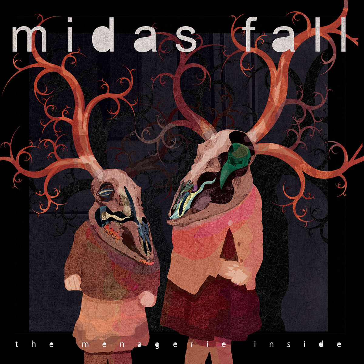 Midas Fall – Menagerie Inside (W/CD) (COLV) (180G) (POST) vinyl record cover