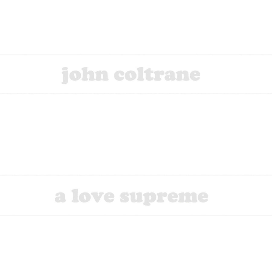 John Coltrane – A Love Supreme vinyl record cover
