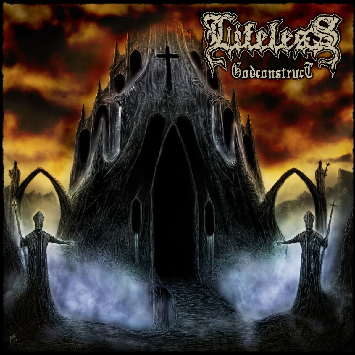 Lifeless – Godconstruct vinyl record cover