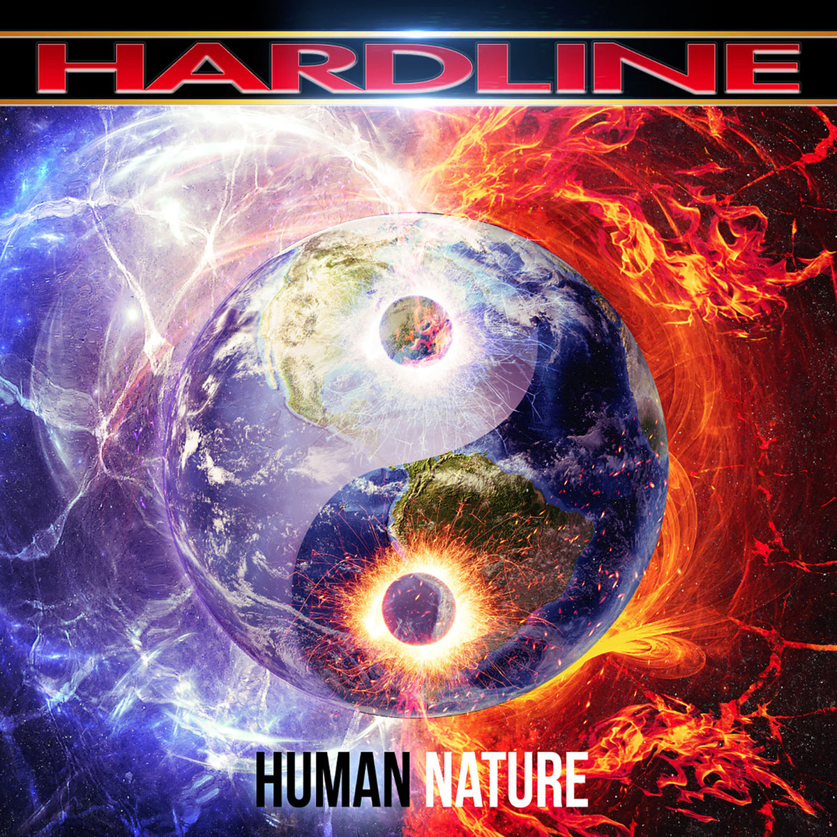 Hardline – Human Nature -Gatefold- vinyl record cover