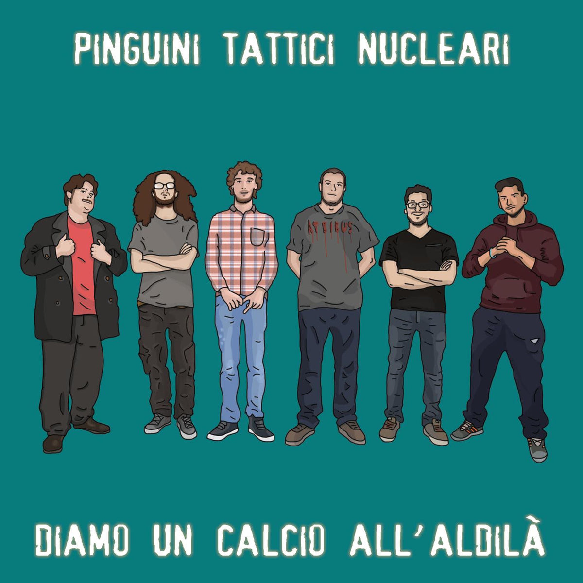Pinguini Tattici Nucleari – Diamo Un Calcio All'Al... vinyl record cover