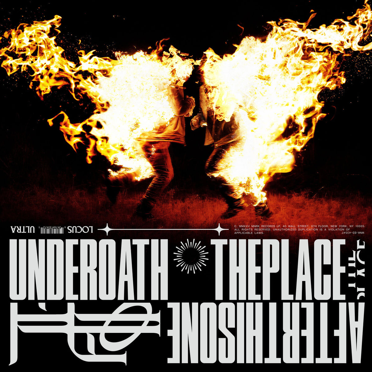Underoath – Place After This One (Translucent Ruby Colored Vinyl, 180 Gram Vinyl) vinyl record cover