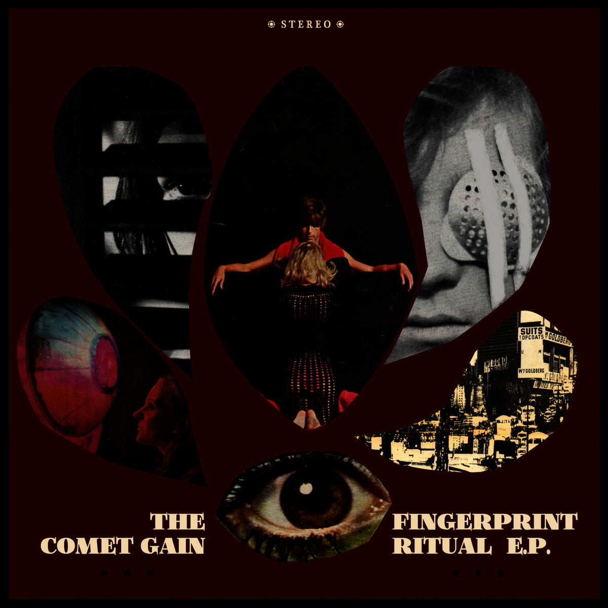 Comet Gain – Fingerprint Ritual vinyl cover