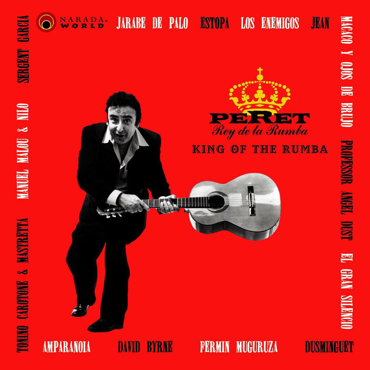 Peret – El Rey De La Rumba vinyl record cover