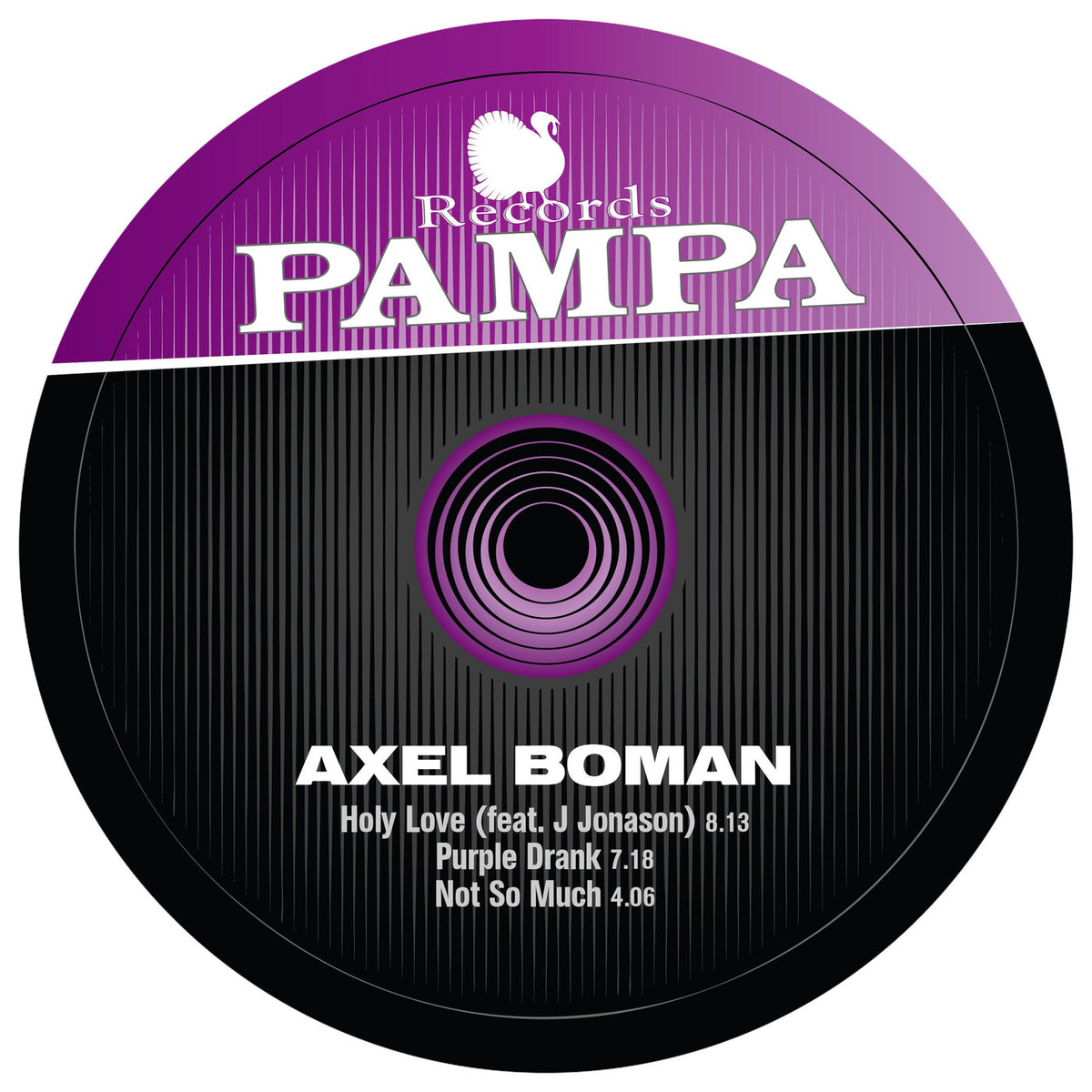 Axel Boman – Holy Love vinyl cover