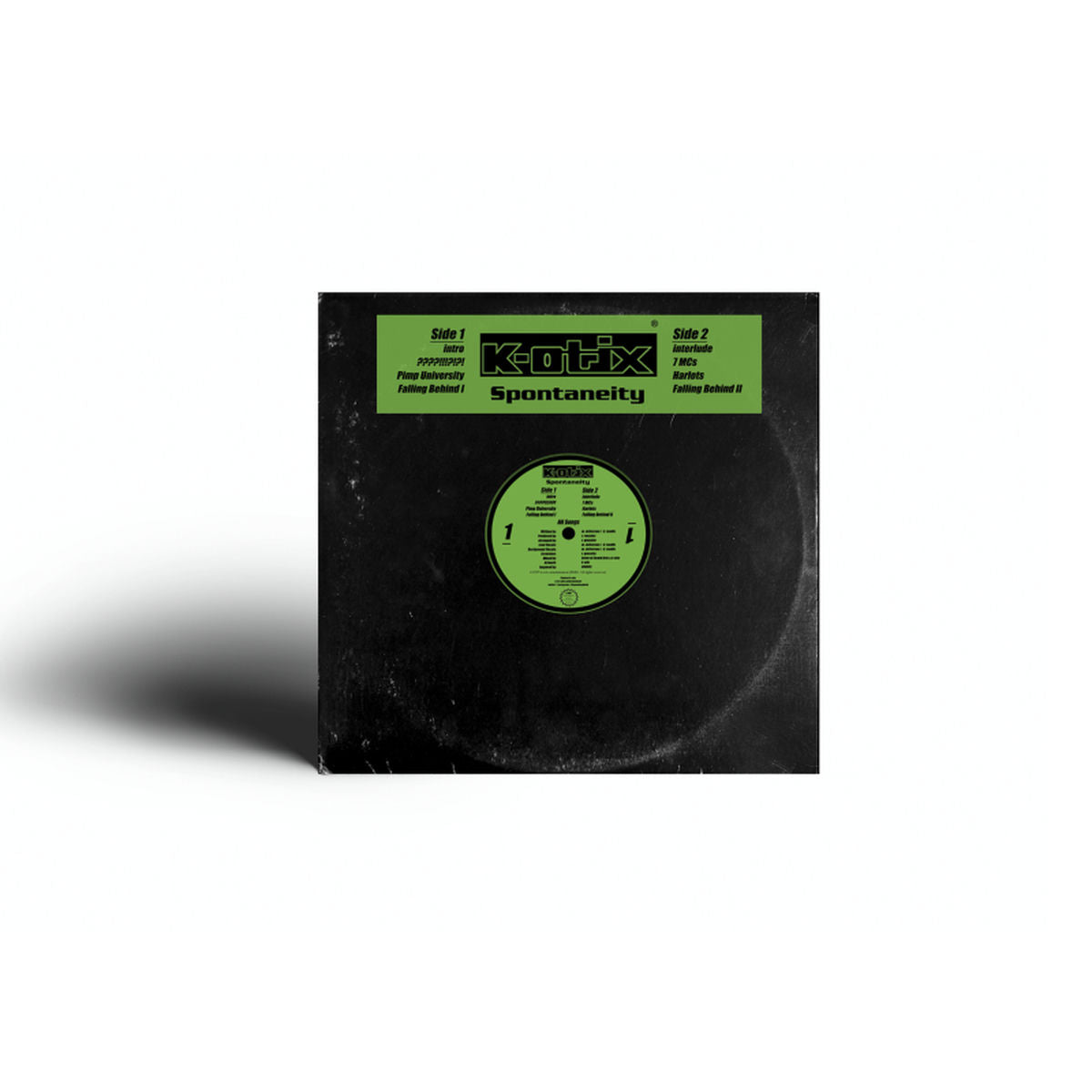 K-Otix – Spontaneity vinyl record cover