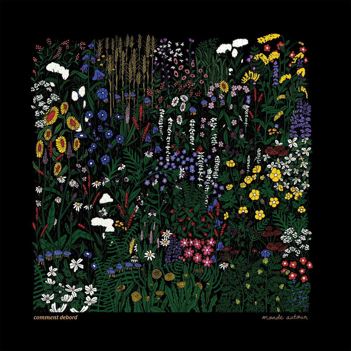 Comment Debord – Monde Autour vinyl record cover