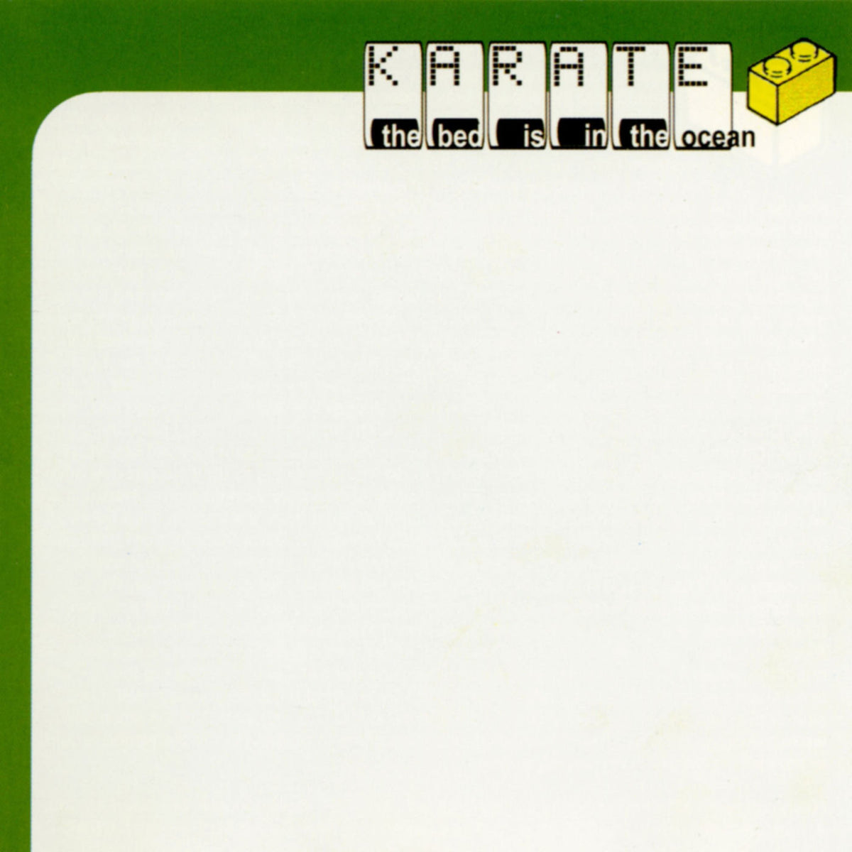 Karate – The Bed Is in the Ocean vinyl record cover