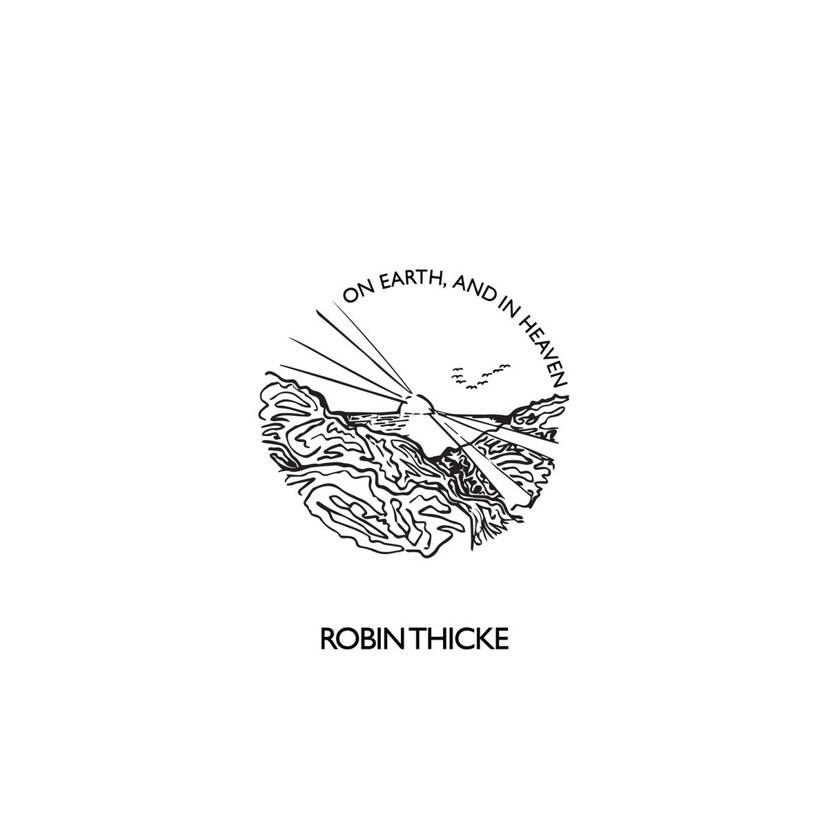 Robin Thicke – On Earth, and in Heaven vinyl record cover