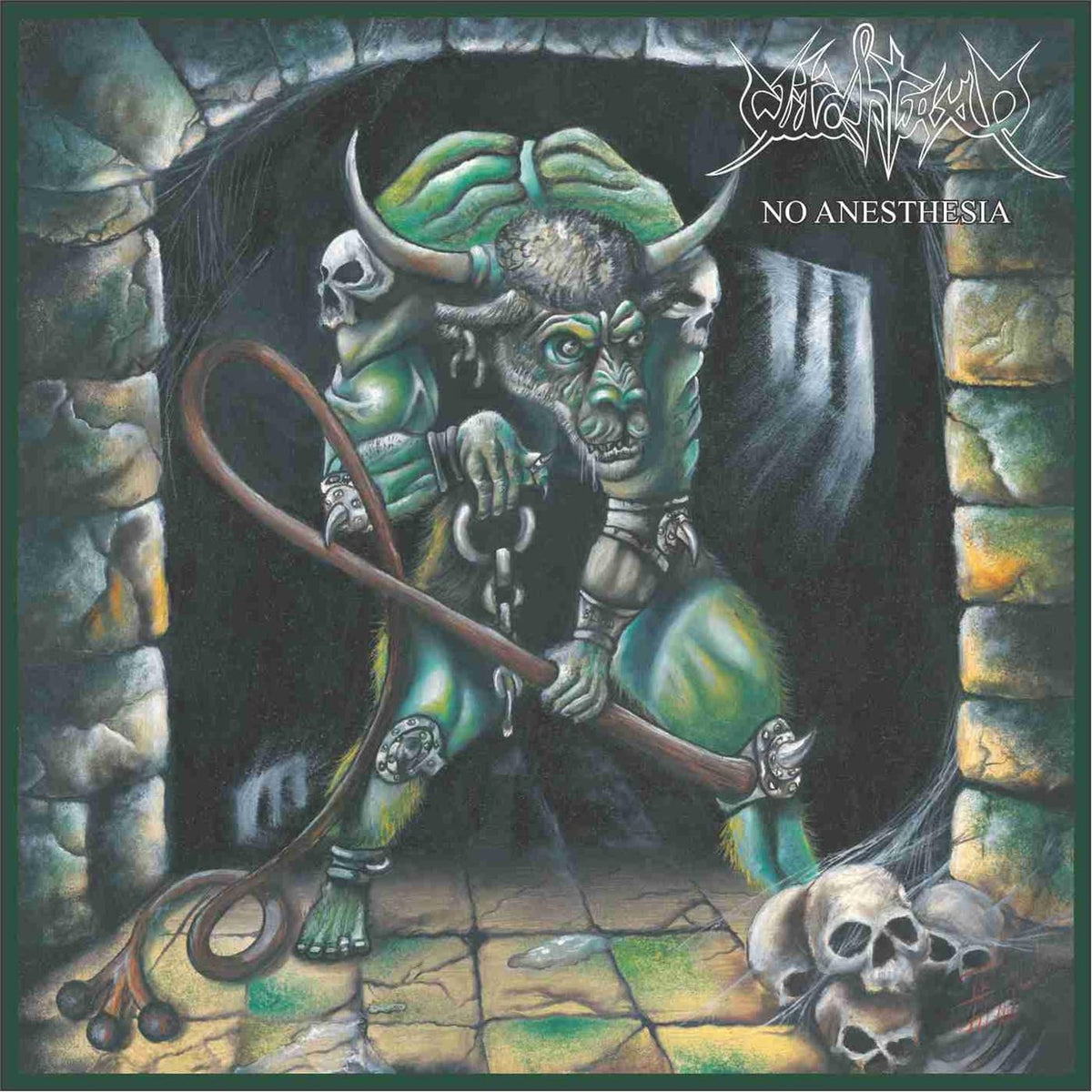 Witchtrap – No Anesthesia vinyl record cover