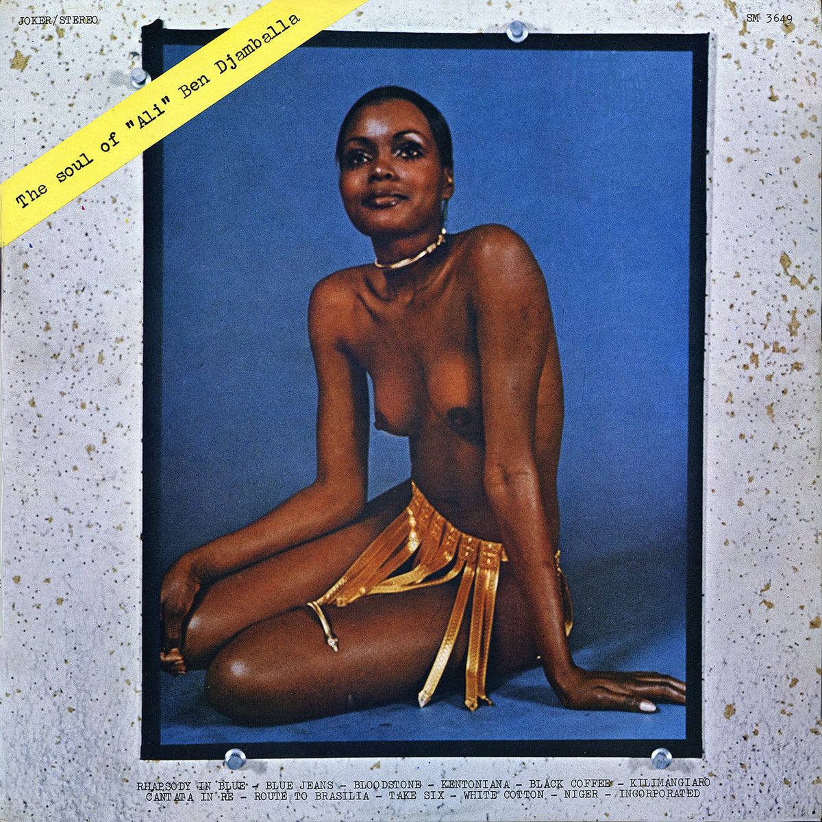Alberto Baldan Bembo – The Soul Of 'Ali' Ben Djamballa Rsd2024 (Limited Edition) (Clear vinyl record cover