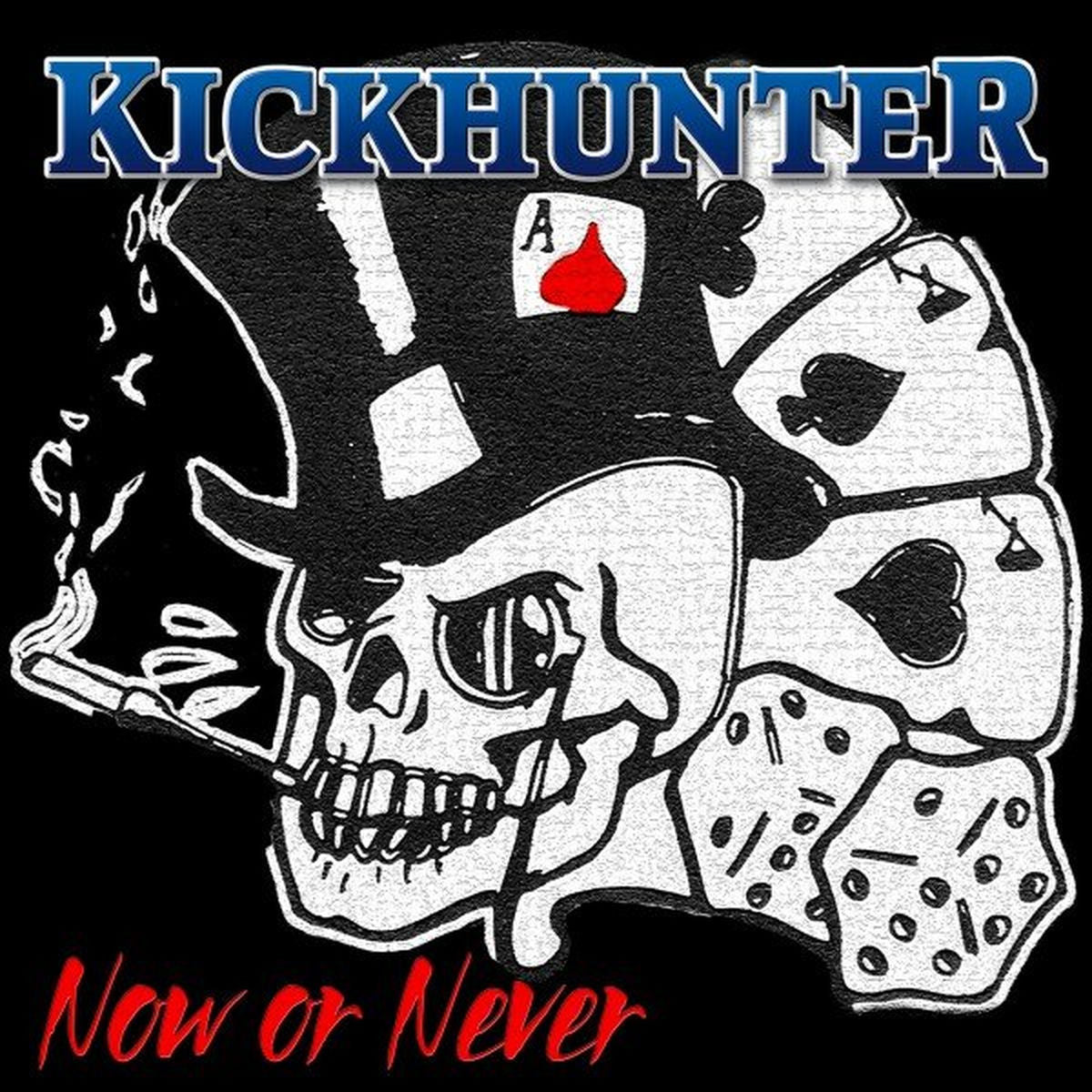Kickhunter – Now Or Never vinyl record cover