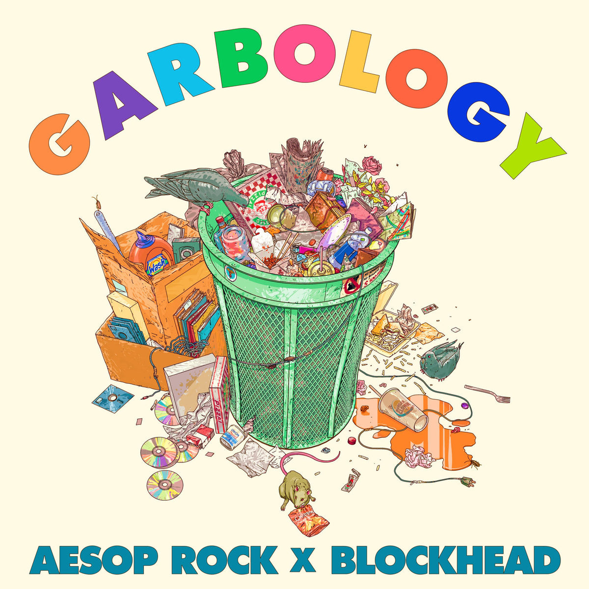 Aesop Rock – Garbology vinyl cover