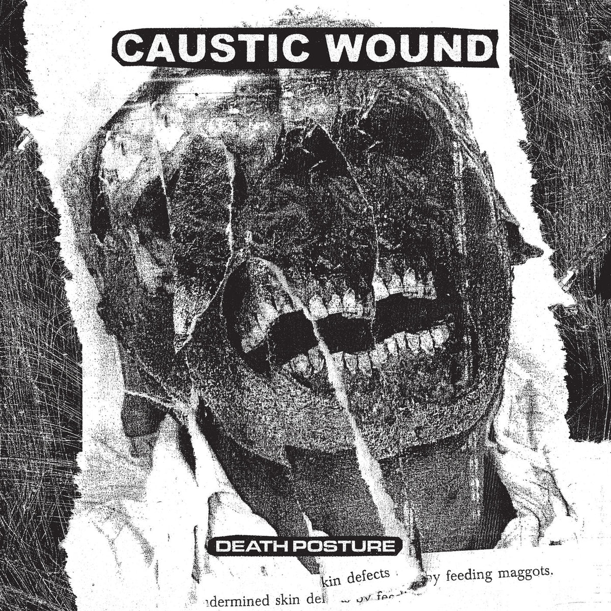 Caustic Wound – Death Posture vinyl record cover