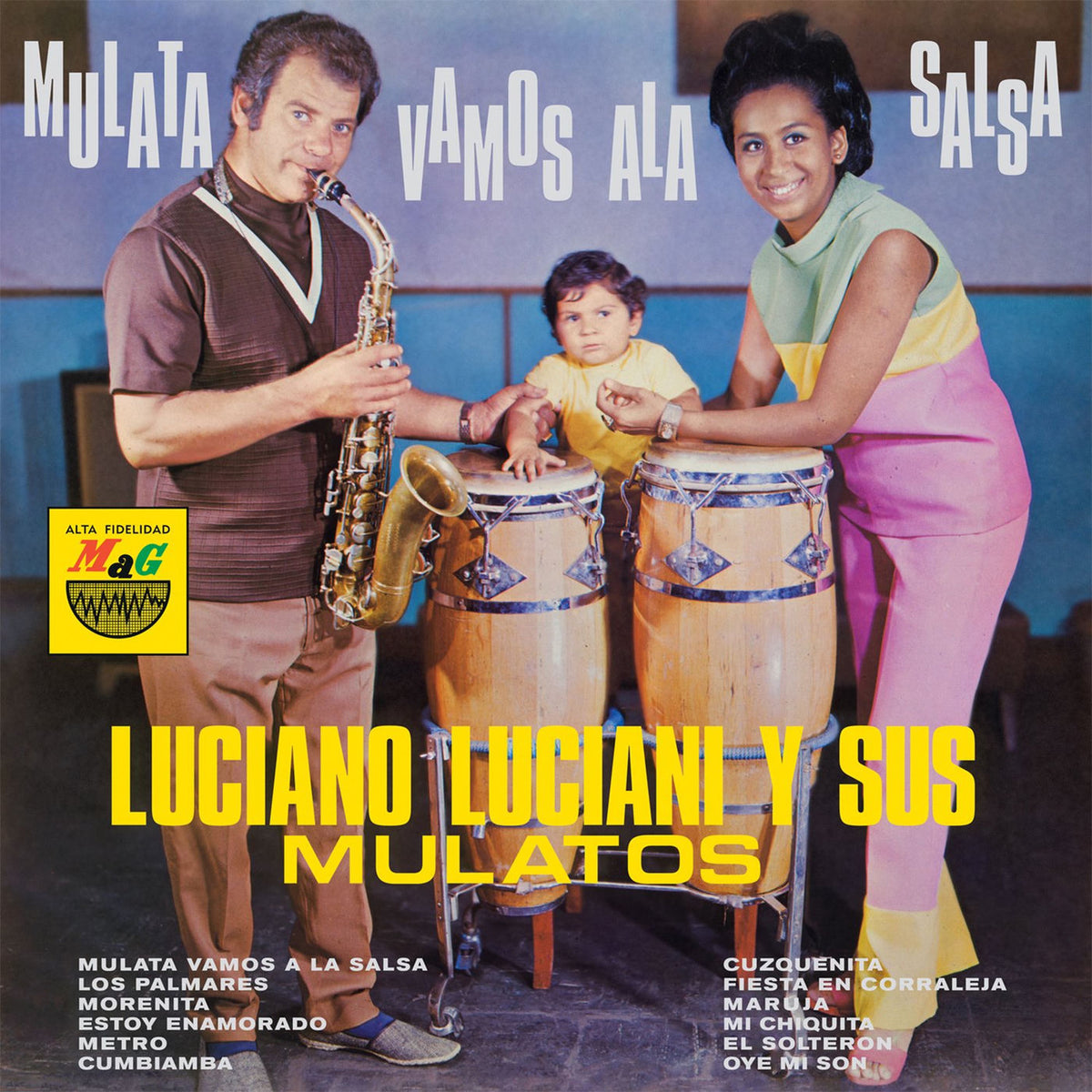 Luciano Luciani y sus Mulatos – Mulata Vamos a la Salsa vinyl cover