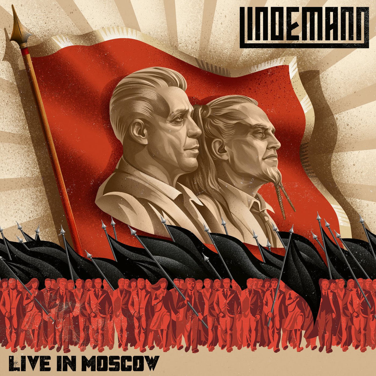 Lindemann – Live In Moscow (2LP) vinyl record cover