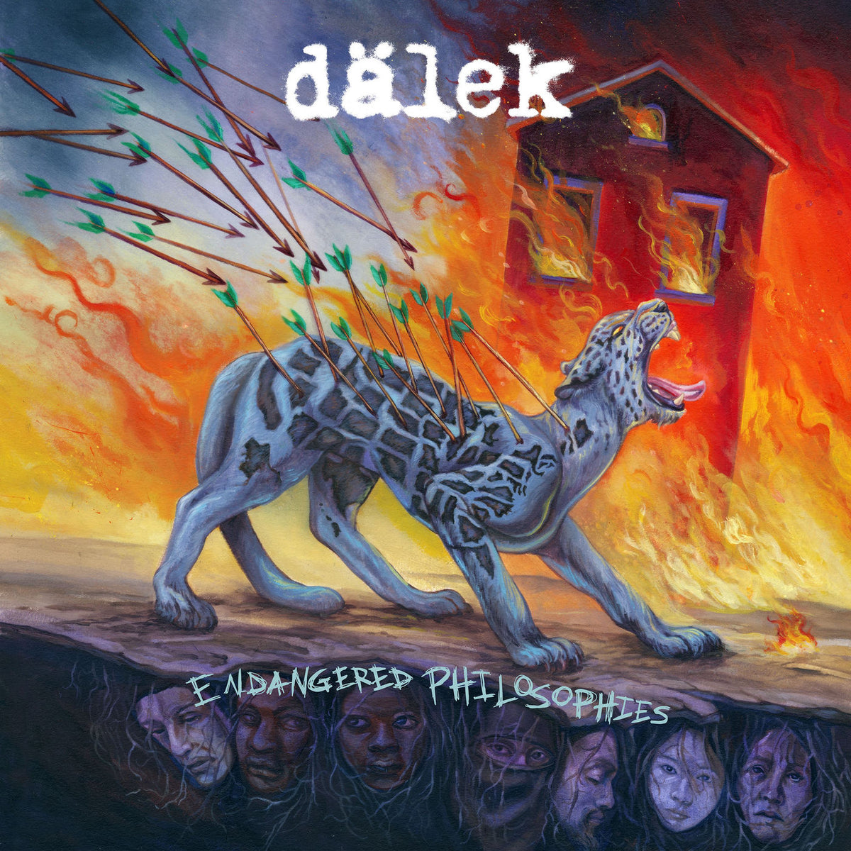 Dalek – Endangered Philosophies vinyl record cover