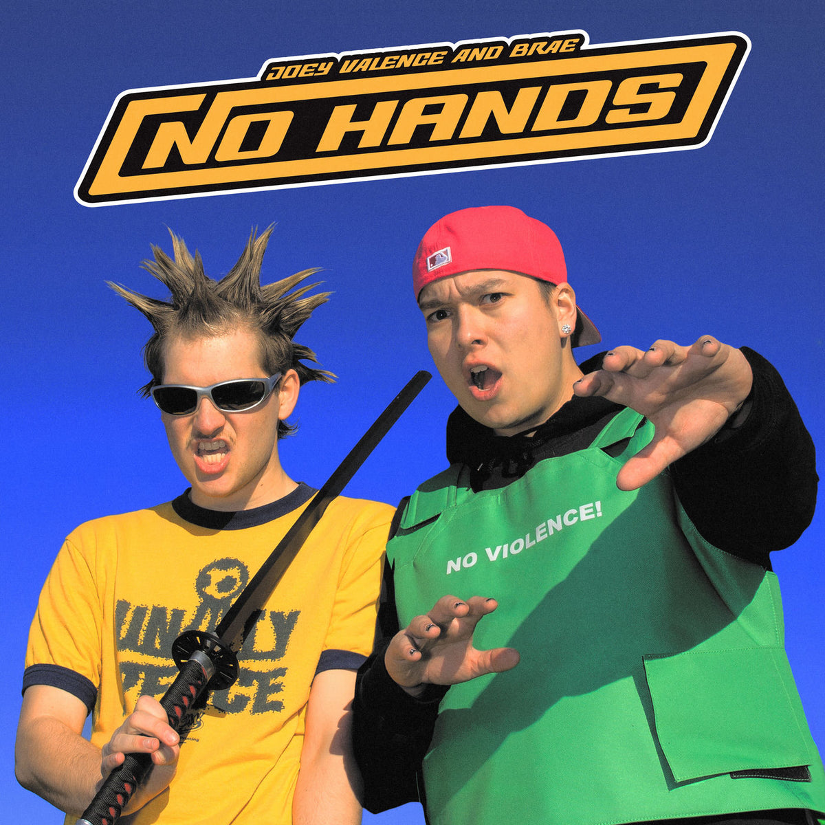 Joey Valence & Brae – No Hands vinyl record cover