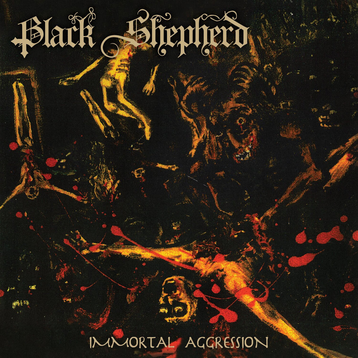 Black Shepherd – Immortal Aggression vinyl record cover