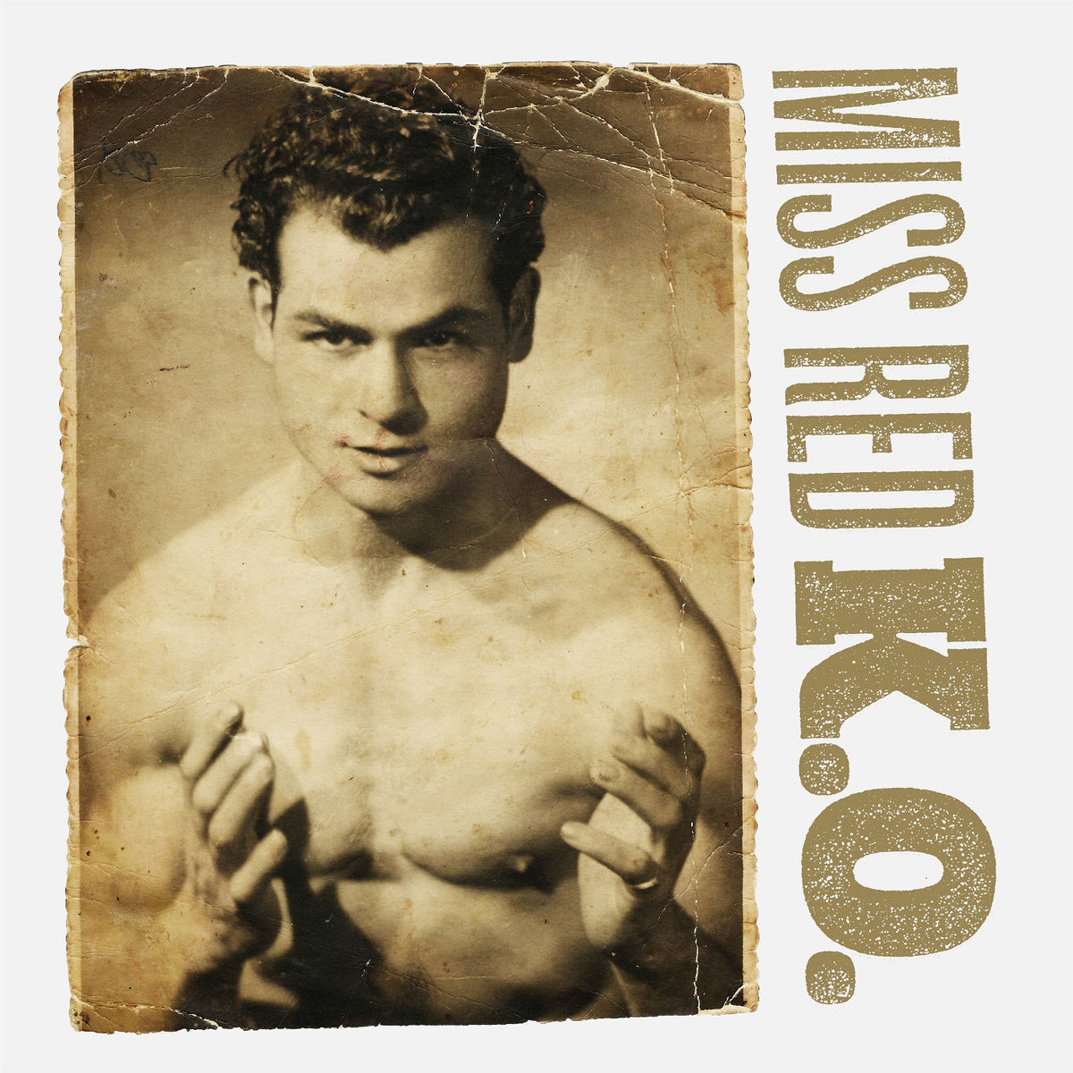 Miss Red – K.O. vinyl cover