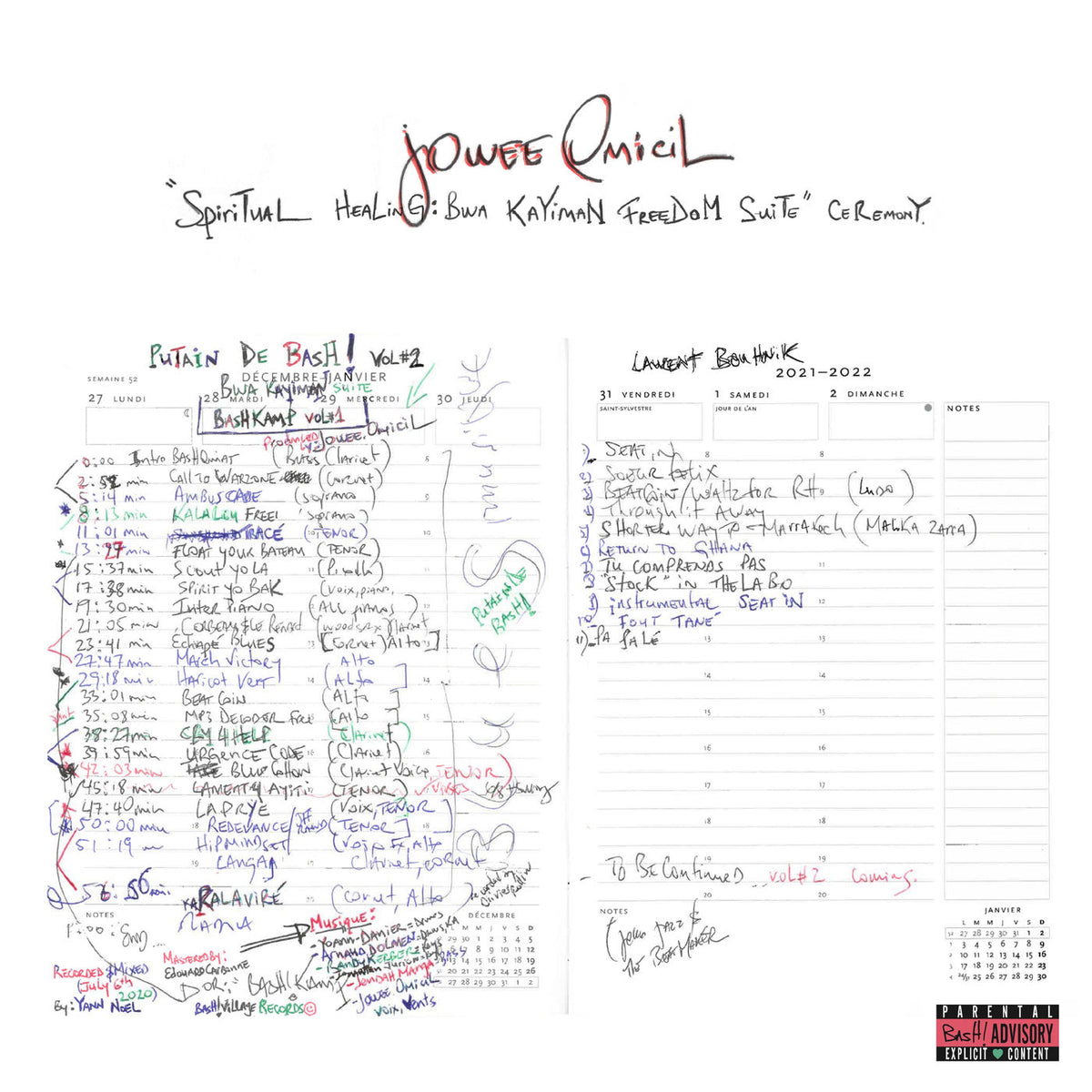 Jowee Omicil – SpiriTuaL HeaLinG : Bwa KaYimaN FreeDoM SuiTe (Album) — record image 1