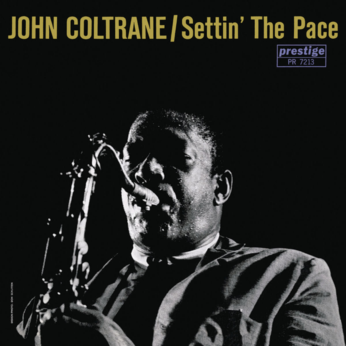 John Coltrane – Settin' the Pace vinyl record cover