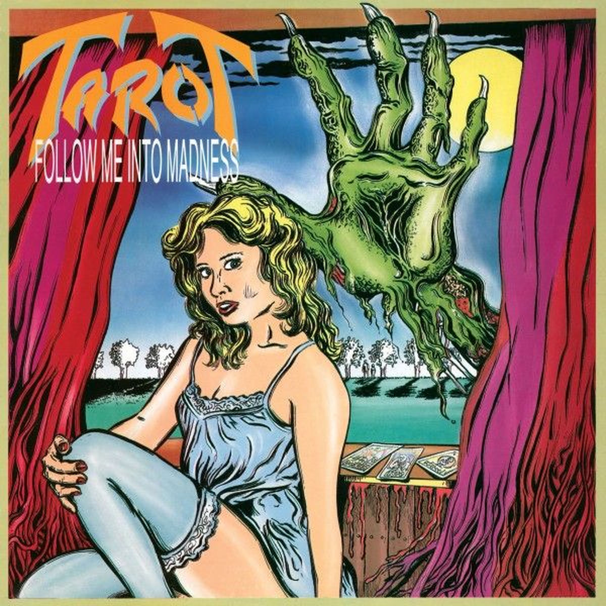 Tarot – Follow Me Into Madness vinyl record cover