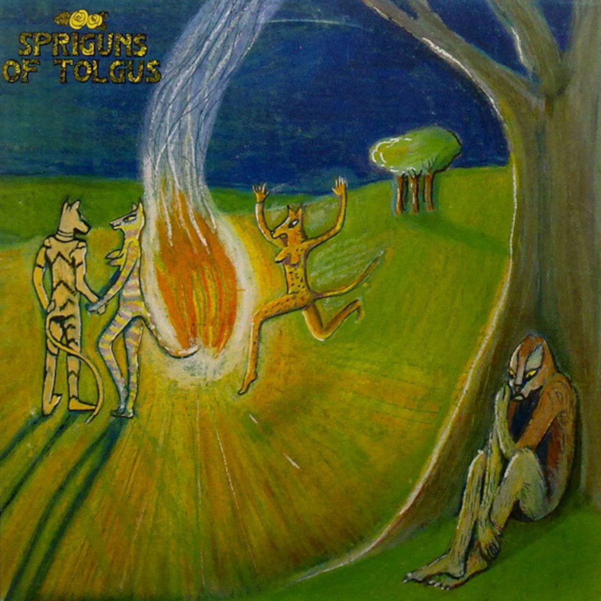 Spriguns of Tolgus – Rowdy - Dowdy - Day vinyl record cover