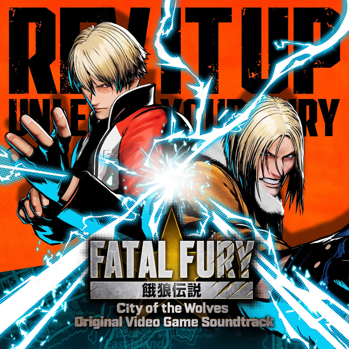 Various Artists – Fatal Fury: City Of The Wolves (ORIGINAL VIDEO GAME SOUNDTRACK) vinyl record cover
