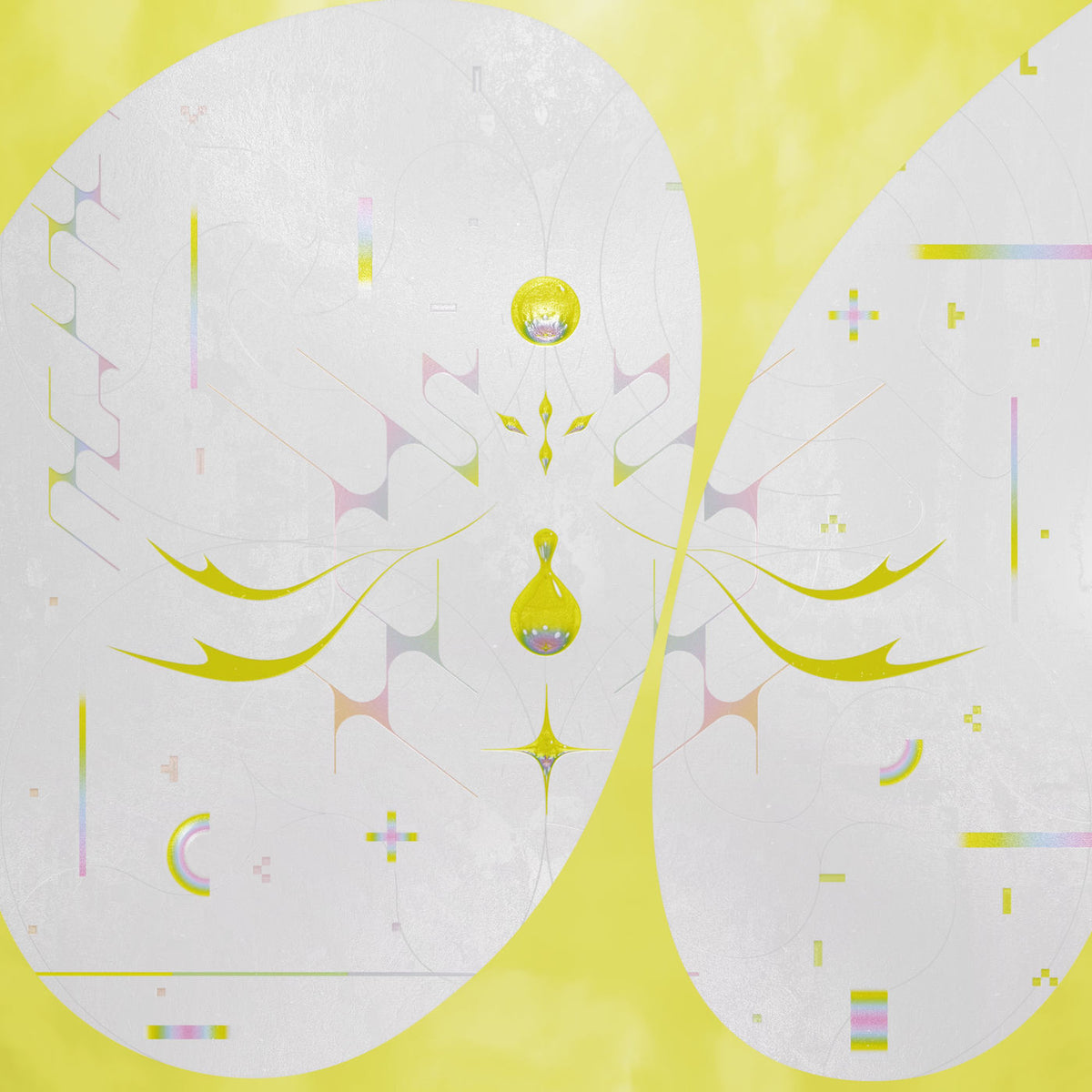 Iglooghost – Lei Line Eon vinyl record cover