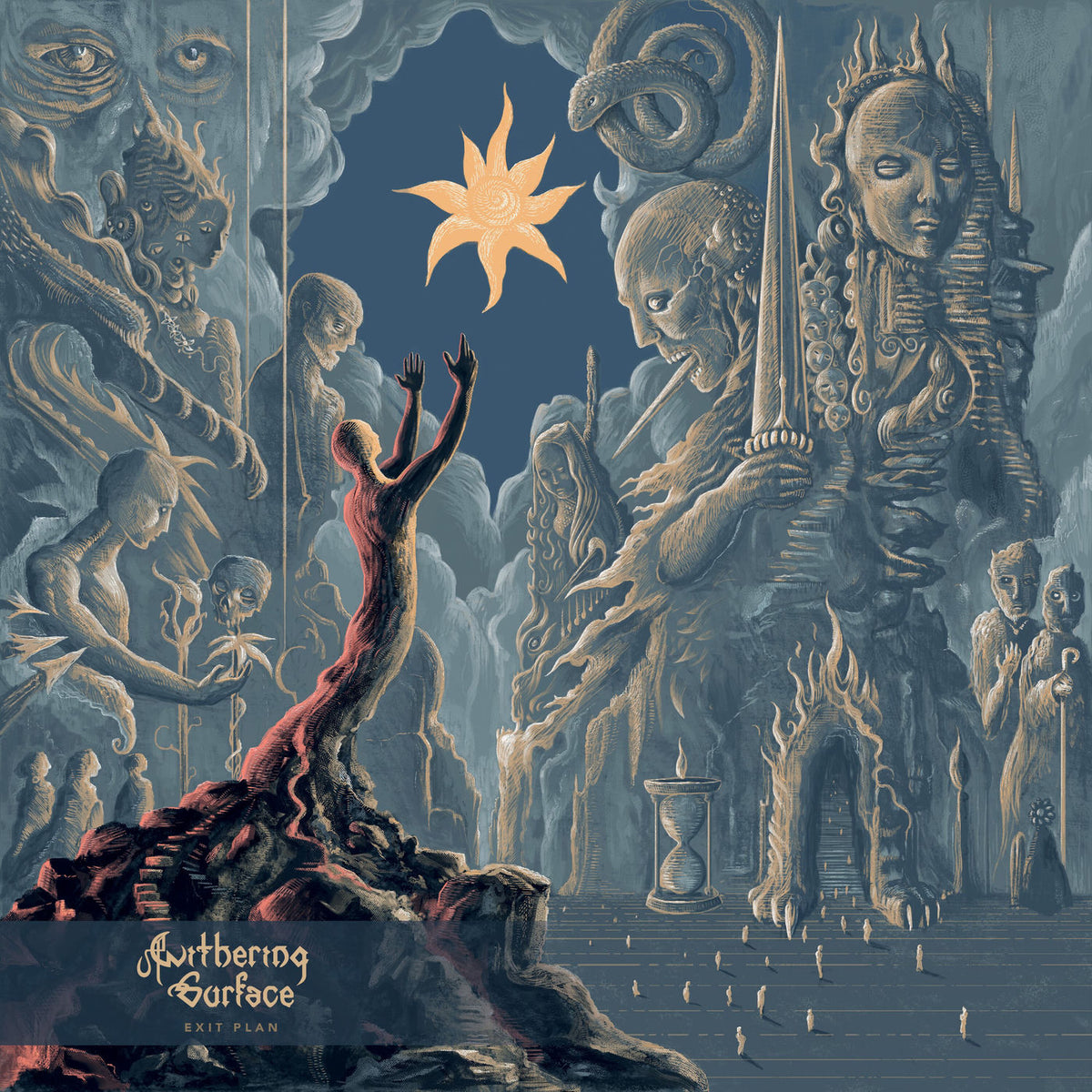 Withering Surface – Exit Plan vinyl record cover